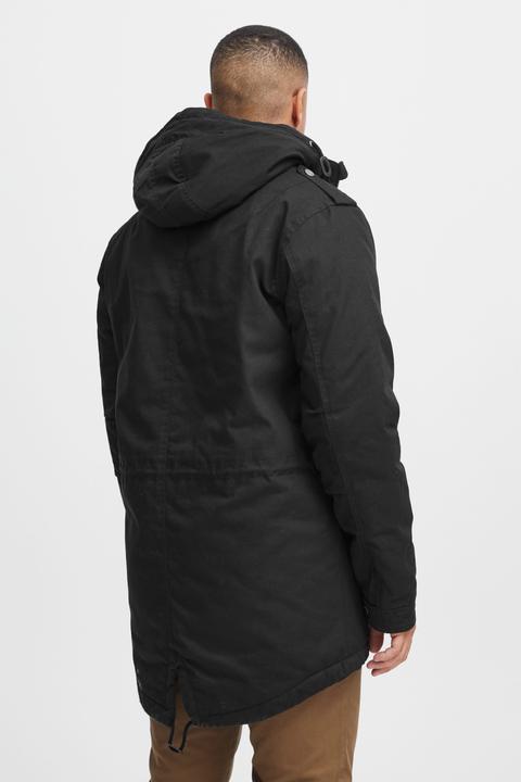 Actual product image Solid Darnell Men's Parka Outdoor Jacket Winter Coat With Teddy Fleece With Hood Made Of 100% Cotton (S)
