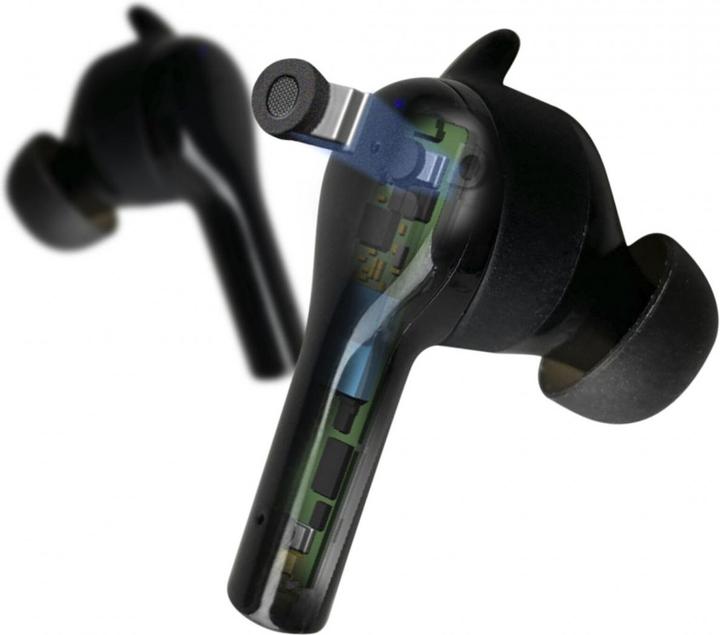 Immagine prodotto Boompods Bassline GO Bluetooth® HiFi In Ear Cuffie in ear con controllo del volume, resistenti al sudore... (NC, 7 h, Senza fili)