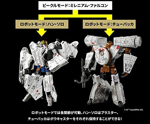 Produktbild Takara Tomy Star Wars Transformers 02 Millennium Falke - 24 cm