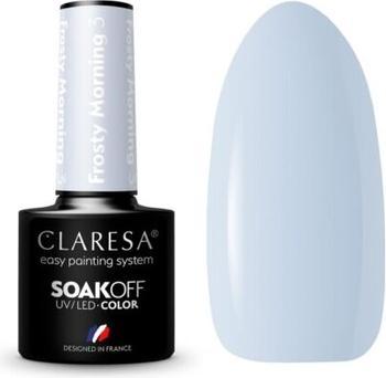 Claresa Soak Off UV/LED Coral hybrid varnish Frosty Morning 3 5g (5 ml)