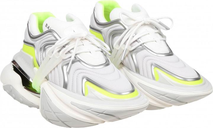Immagine prodotto Balmain unicorn wave sneakers in neoprene color white and yellow (42)