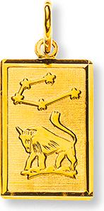 Natsumi Schmuck Anhänger Sternzeichen Stier Gelbgold 18K/750 (750/18 K Gelbgold)