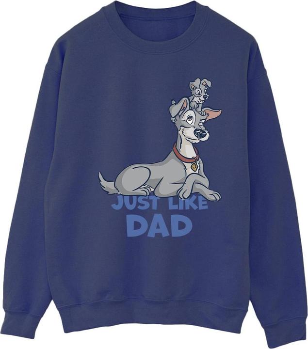 Produktbild Disney Lady And The Tramp Just Like Dad Sweatshirt (M)