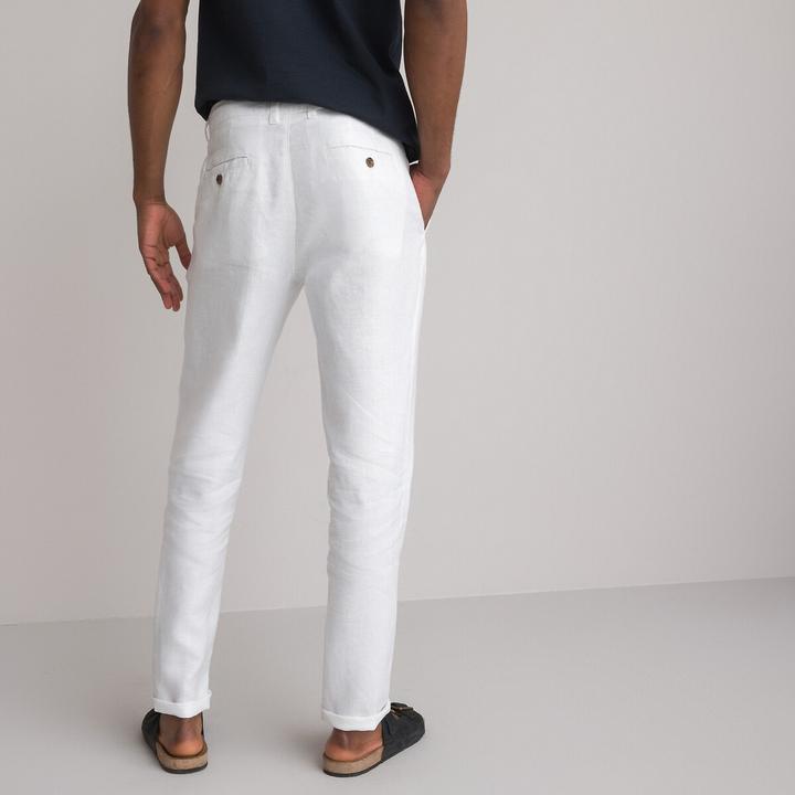 Actual product image La Redoute Collections Linen trousers (50)