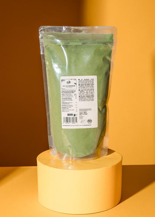 Actual product image KoRo Organic wheatgrass powder (500g) (1 Piece, Powder, 500 g)