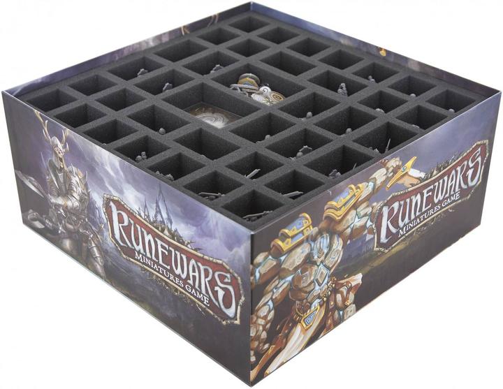 Actual product image Feldherr AFJX055BO - 55 mm foam inlay for Runewars the miniatures game - Infantry (Plastic)