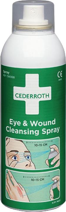 Cederroth Augen- und Wundreinigungsspray (150 ml, Spray)