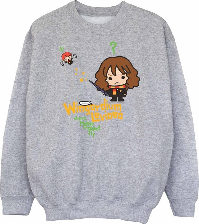 Actual product image Boys Wingardium Leviosa Hermione Sweatshirt (128)