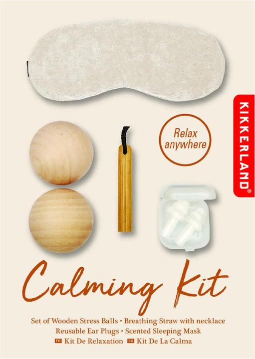 Actual product image Kikkerland Calming Kit (AR46) (Sleeping mask)