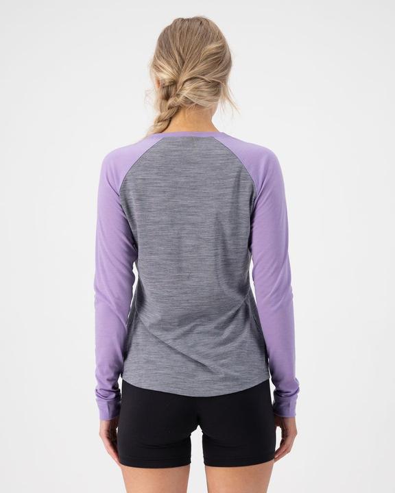 Actual product image Mons Royale Women's Icon Merino Air-Con Raglan (L)