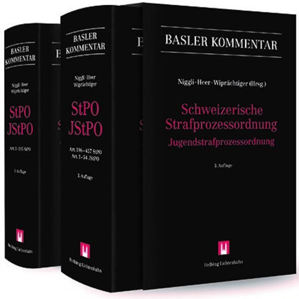 Image du produit Schweizerische Strafprozessordnung/Jugendstrafprozesso (Allemand, Marcel Alexander Niggli, Marianne Heer, Hans Wiprächtiger, 2023)