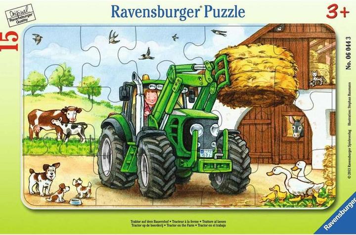 Actual product image Ravensburger Tractor on the farm (15 pieces)
