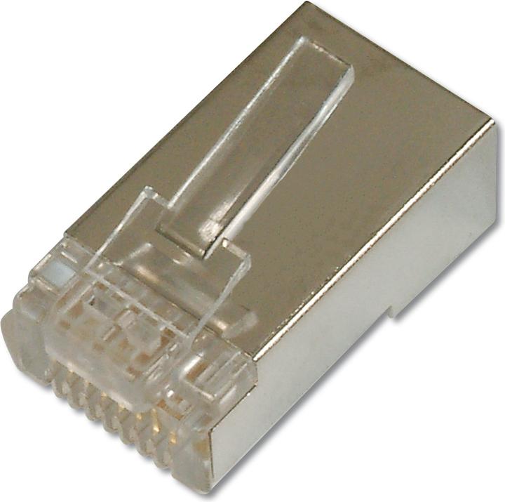 Digitus Connecteur modulaire CAT 6 pour câble rond (Câble réseau Connecteur)