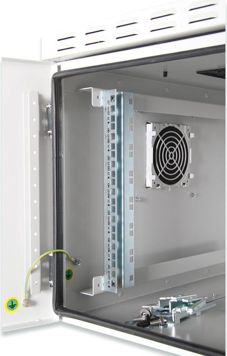 Produktbild Digitus Wandgehäuse IP55 - zur Anwendung im Aussenbereich - 600x450 mm (BxT) (10.86 HE, 19 Zoll Rack)