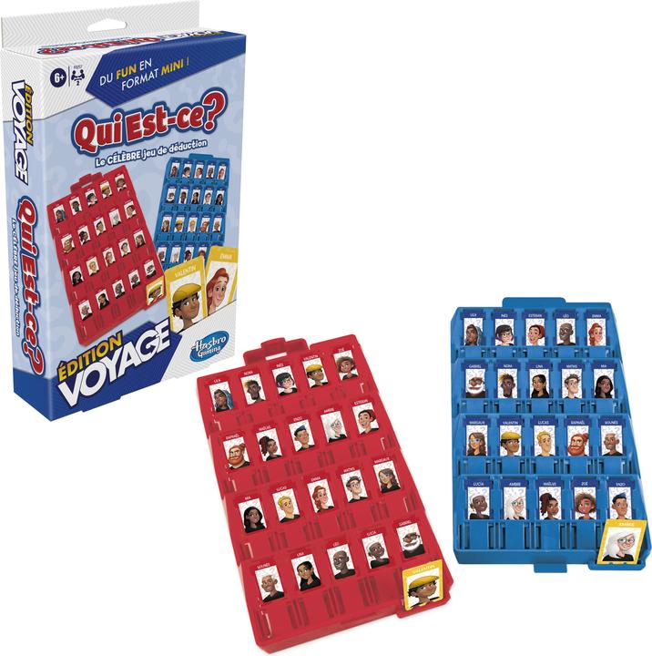 Immagine prodotto Hasbro Gaming Qui est-ce? Édition voyage (Francese)