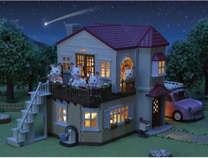 Actual product image Epoch A country house with a red roof