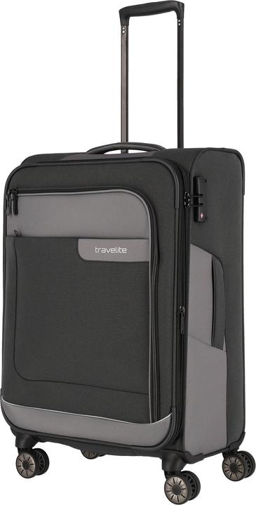 Actual product image Travelite Trolley + Suitcase Viia 4w Trolley M (70 l, M (50 - 90l))