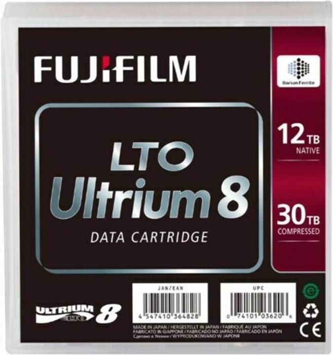 Produktbild Fujifilm Tape Ultrium 8 12TB/30TB (LTO-8 Ultrium, 12000 GB)