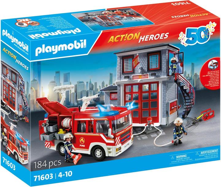 Playmobil Fire brigade mega set (71603, Playmobil City Action)