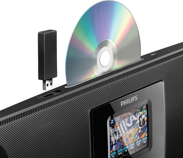 Immagine prodotto Philips MCI298, Microsistema Hi-Fi senza fili, radio Internet