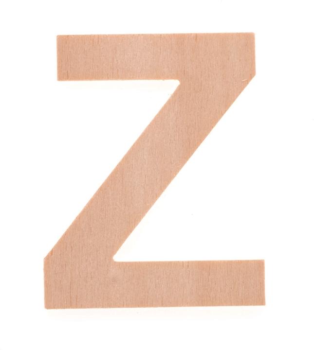 Image du produit Glorex Lettre Z, hauteur 6cm, FSC
