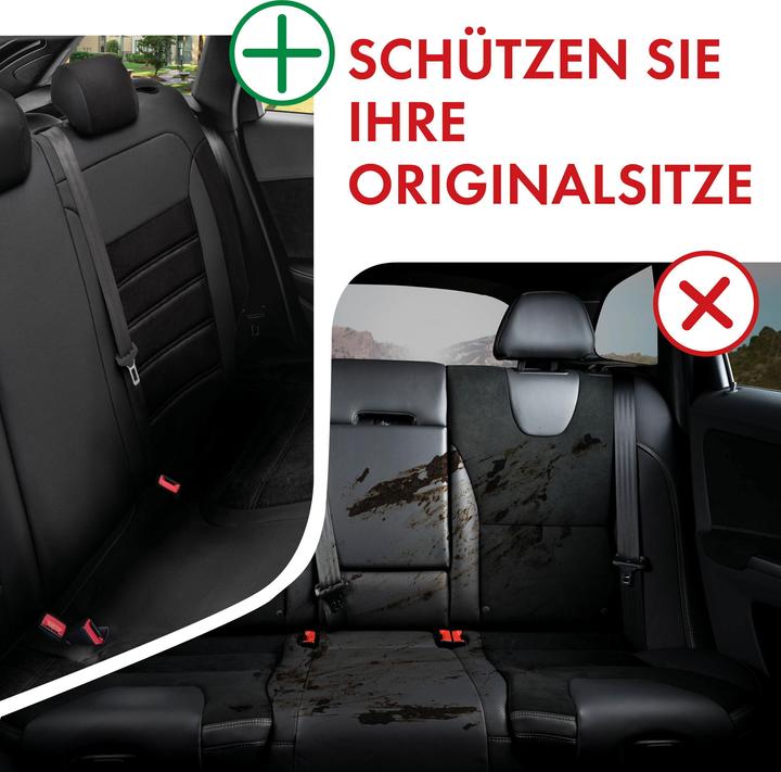 Produktbild Walser Sitzbezug für VW Tiguan (5N) 09/2007-07/2018, 1 Rücksitzbankbezug