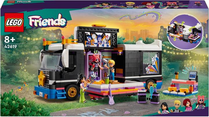 Image du produit LEGO 42619 Bus de tournée Popstar (42619, LEGO Friends)