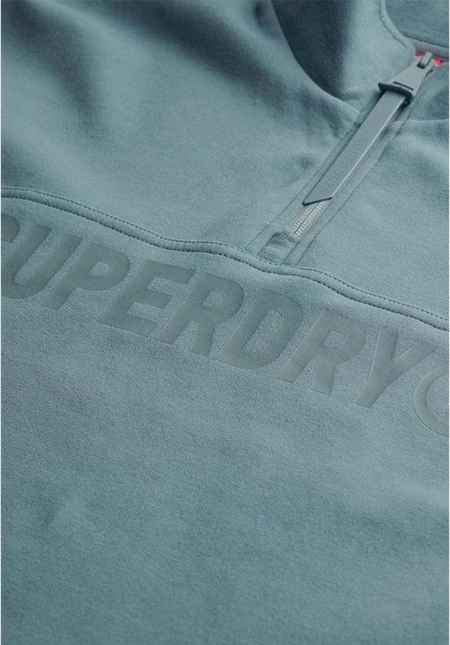 Produktbild Superdry Lässiger Active Tech Pullover mit halblangem Reissverschluss und Logo (L)