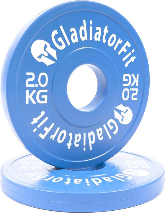 Immagine prodotto Gladiatorfit Disco di peso frazionario (2 x 2 kg)
