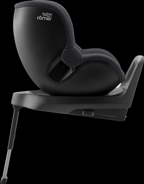 Actual product image Britax Römer Dualfix M Plus Midnight Grey (Reboarder, ECE R129/i-Size Standard)