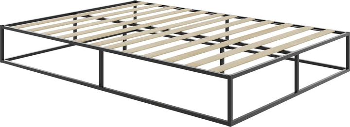 Produktbild tectake Metallrahmenbett Kyoto mit Lattenrost, 250 kg (200 x 140 cm)