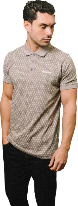 Image du produit Lambretta Polo géométrique AW24 pour hommes (4XL)