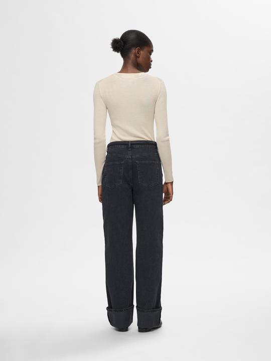 Actual product image Selected Femme Long sleeve knit top (XXL)