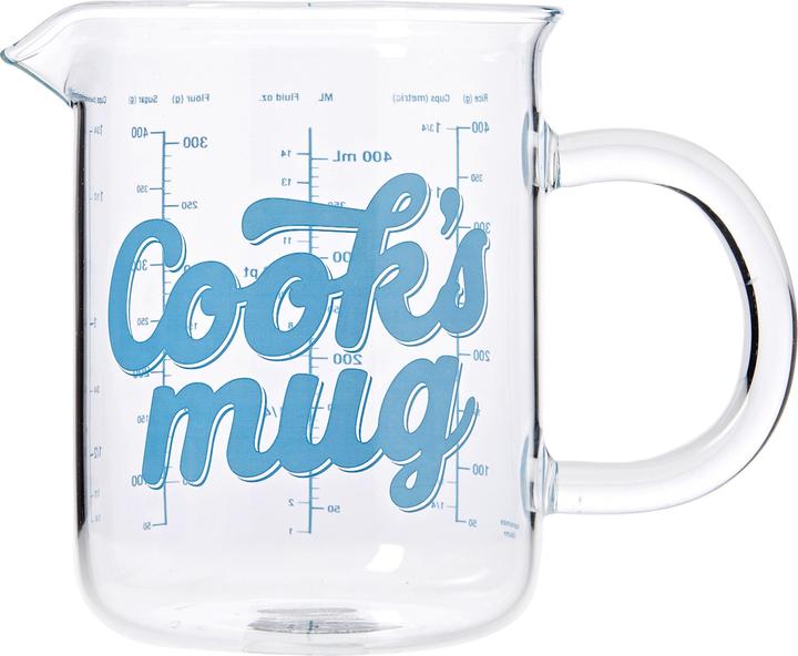 Mugs Tasse "Cooks Mug" - Messbecher 500ml mit Skala (500 ml)