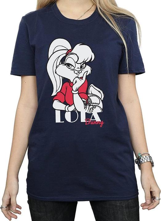 Looney Tunes Klassisches Lola Bunny Baumwolle Boyfriend TShirt