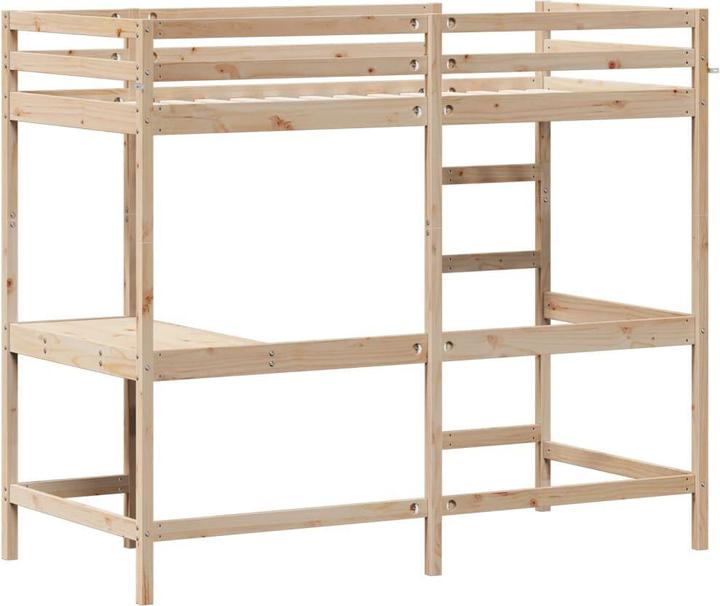 Image du produit VidaXL Lit superposé avec bureau (100 x 200 cm)