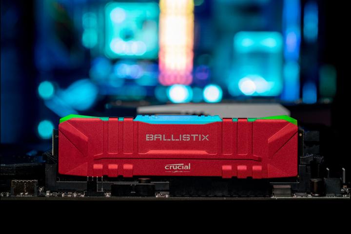 Produktbild Crucial Ballistix RGB (2 x 8GB, 3200 MHz, DDR4-RAM, DIMM)