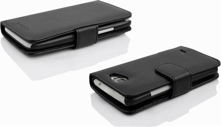 Produktbild Cadorabo Book mit 3 Kartenfächer Cover (LG L70)