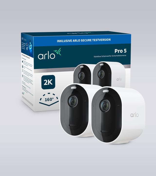 Actual product image Arlo Pro 5 2 Kit (2560 x 1440 Pixels)