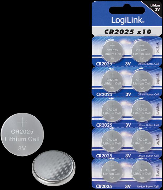 Immagine prodotto LogiLink ultra potenza (10 pz., CR2025)
