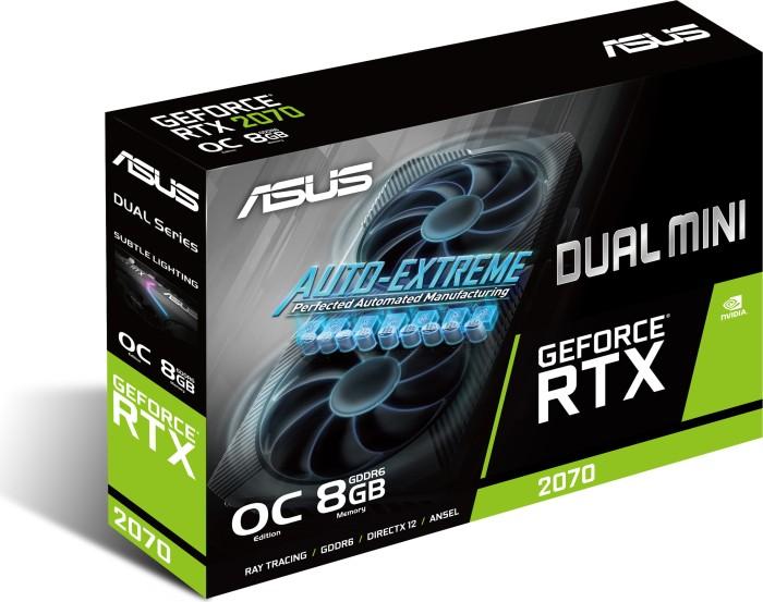 Actual product image ASUS GeForce RTX 2070 Dual O8G Mini (8 GB)