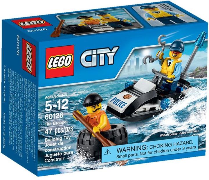 Image du produit LEGO City L'évasion du bandit en pneu (60126, LEGO City)
