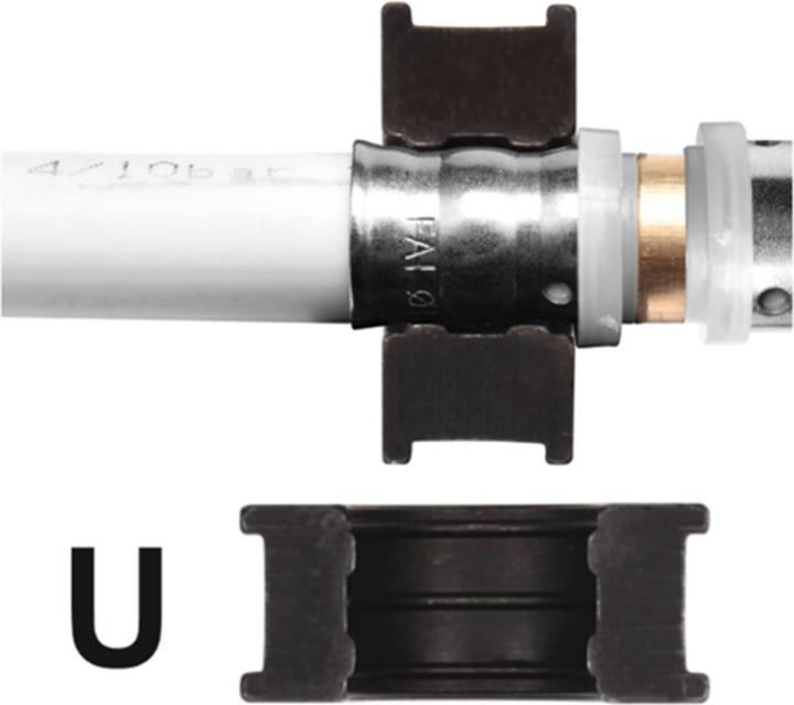 Image du produit Yato Pince à sertir professionnelle 4 pièces, pour tubes composites PE RT PEX Al PEX PEX-AI-PEX (57 mm)