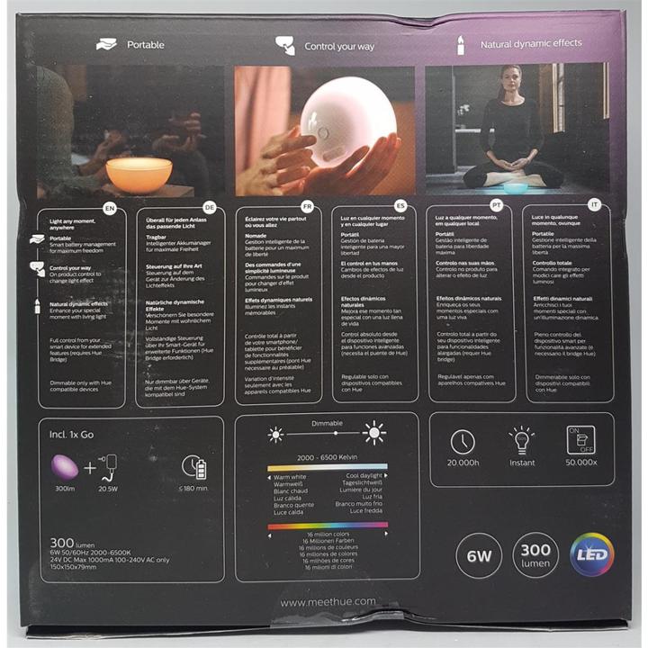Image du produit Philips Base Hue Go (300 lm)
