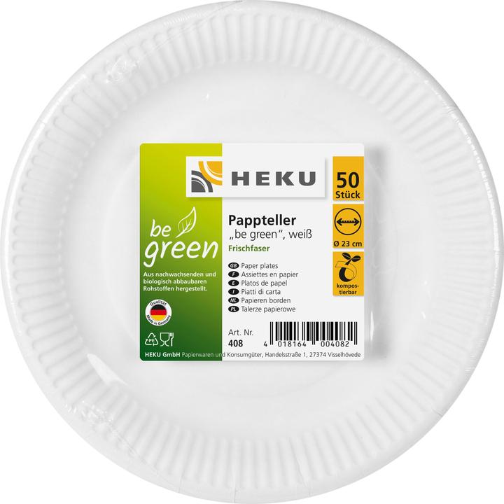 Produktbild Heku Pappteller Einweg (50 x)