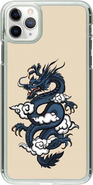 Immagine prodotto PhoneLook Tatuaggio del drago blu trasparente (Apple iPhone 11 Pro Max)