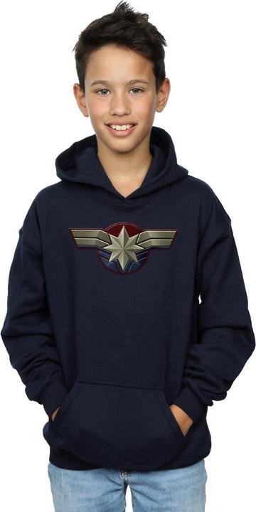 Immagine prodotto Captain Chest Emblem Felpa con Cappuccio Ragazzi (152, 158)