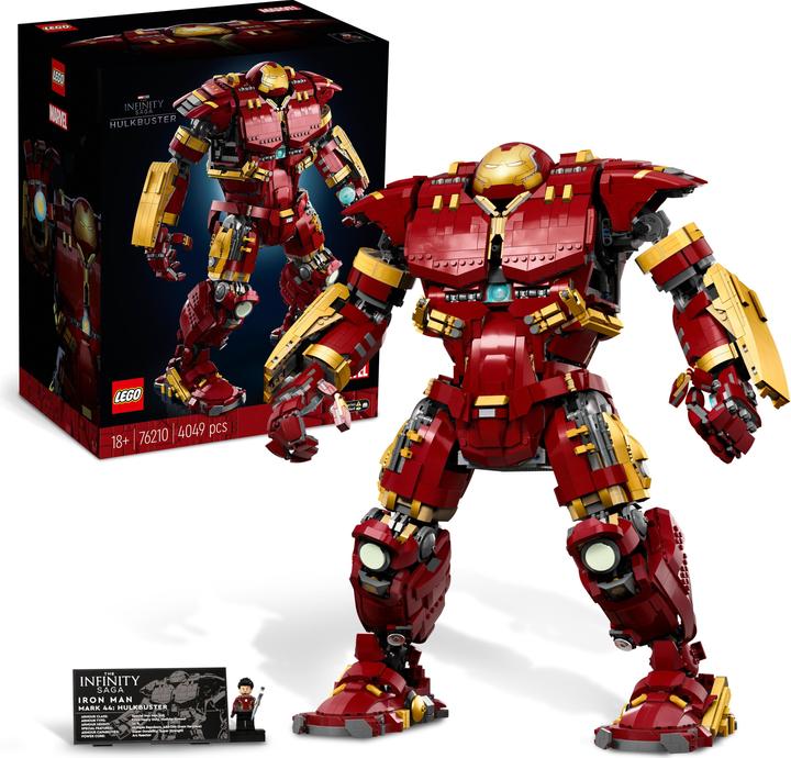 Image du produit LEGO Hulkbuster (76210, LEGO difficiles à trouver, LEGO Marvel)