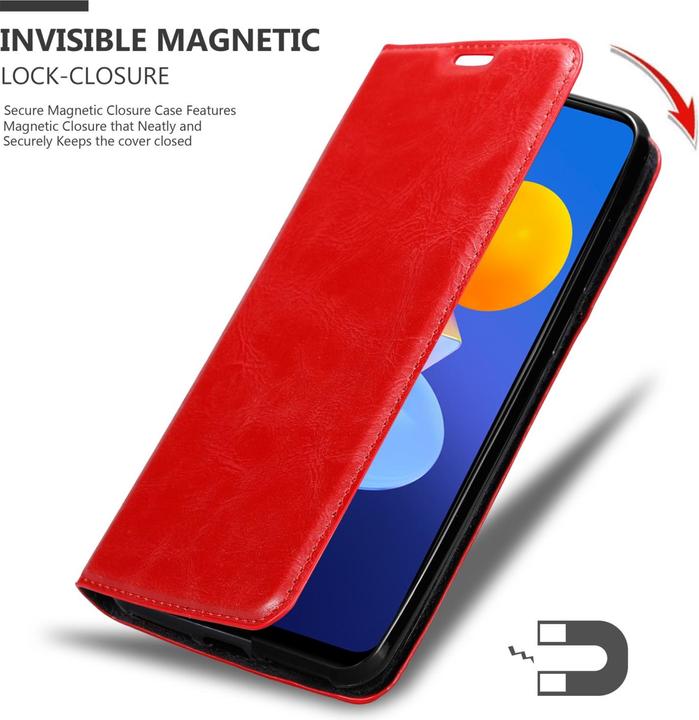 Actual product image Cadorabo Book Invis. Magnet sleeve (Vivo Y72 5G, Vivo Y52s 5G)