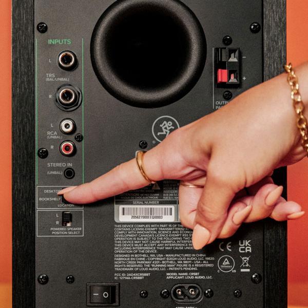 Immagine prodotto Mackie CR5 (coppia) Monitor da studio amplificati da 5,25" con controllo del tono e BT (Attivo, Coppia)